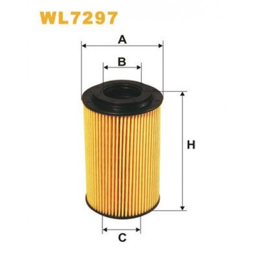 Φίλτρο λαδιού PORSCHE BOXSTER 2003 - 2004 ( 986 ) WIX FILTERS WL7297