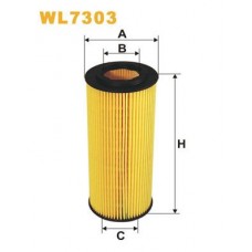 Φίλτρο λαδιού BMW X3 2004 - 2007 ( Ε83 ) WIX FILTERS WL7303