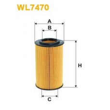 Φίλτρο λαδιού MERCEDES C CLASS 2007 - 2011 ( W204 ) WIX FILTERS WL7470
