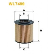Φίλτρο λαδιού VW POLO 2009 - 2014 ( 6R ) WIX FILTERS WL7489