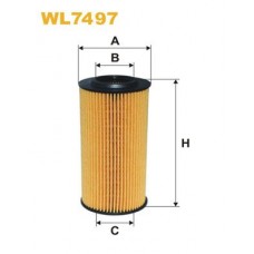 Φίλτρο λαδιού VOLVO S40 2004 - 2007 ( MS ) WIX FILTERS WL7497
