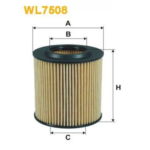Φίλτρο λαδιού FORD RANGER 2012 - 2015 WIX FILTERS WL7508 Φίλτρο λαδιού FORD RANGER 2012 - 2015 WIX FILTERS WL7508