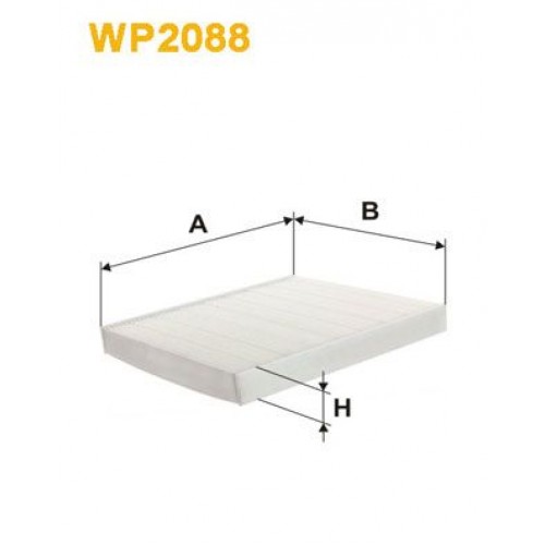 Φίλτρο αέρα εσωτερικού χώρου SEAT LEON 2013 - 2016 WIX FILTERS WP2088 Φίλτρο αέρα εσωτερικού χώρου SEAT LEON 2013 - 2016 WIX FILTERS WP2088