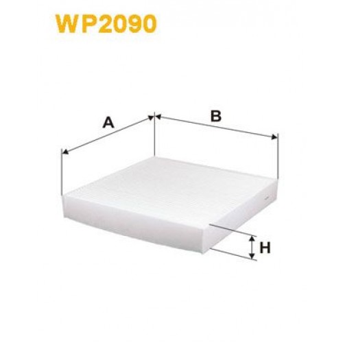 Φίλτρο αέρα εσωτερικού χώρου FIAT 500 2007 - 2015 WIX FILTERS WP2090
