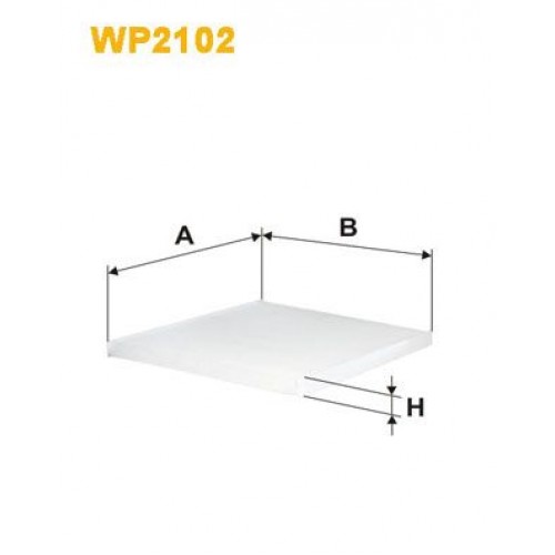 Φίλτρο αέρα εσωτερικού χώρου KIA RIO 2011 - 2014 WIX FILTERS WP2102 Φίλτρο αέρα εσωτερικού χώρου KIA RIO 2011 - 2014 WIX FILTERS WP2102