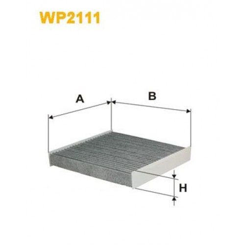 Φίλτρο αέρα εσωτερικού χώρου RENAULT CLIO 2013 - 2016 WIX FILTERS WP2111 Φίλτρο αέρα εσωτερικού χώρου RENAULT CLIO 2013 - 2016 WIX FILTERS WP2111