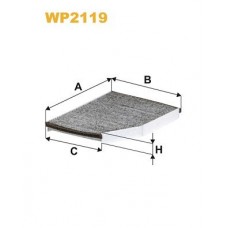 Φίλτρο αέρα εσωτερικού χώρου WIX FILTERS 0