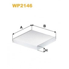 Φίλτρο αέρα εσωτερικού χώρου FORD TRANSIT 2006 - 2012 WIX FILTERS 0