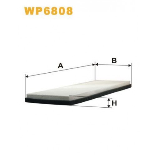 Φίλτρο αέρα εσωτερικού χώρου VW PASSAT 1997 - 2000 ( 3B2 ) WIX FILTERS WP6808