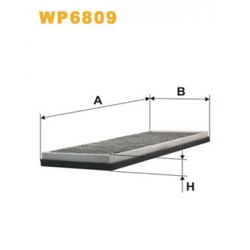 Φίλτρο αέρα εσωτερικού χώρου VW PASSAT 1997 - 2000 ( 3B2 ) WIX FILTERS WP6809