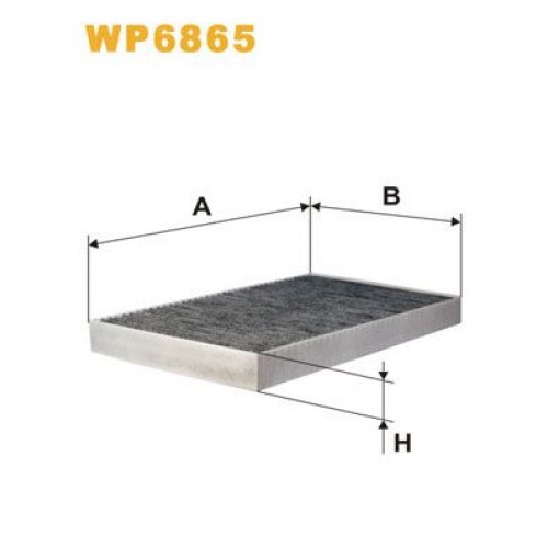 Φίλτρο αέρα εσωτερικού χώρου AUDI 100 1982 - 1991 ( 44 ) ( 44Q ) ( C3 ) WIX FILTERS WP6865 Φίλτρο αέρα εσωτερικού χώρου AUDI 100 1982 - 1991 ( 44 ) ( 44Q ) ( C3 ) WIX FILTERS WP6865