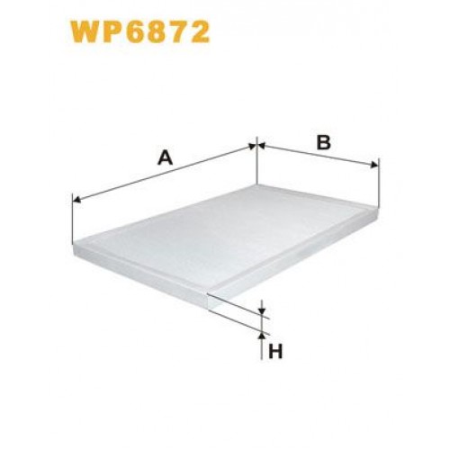 Φίλτρο αέρα εσωτερικού χώρου AUDI A6 1994 - 1997 ( 4A ) WIX FILTERS WP6872 Φίλτρο αέρα εσωτερικού χώρου AUDI A6 1994 - 1997 ( 4A ) WIX FILTERS WP6872