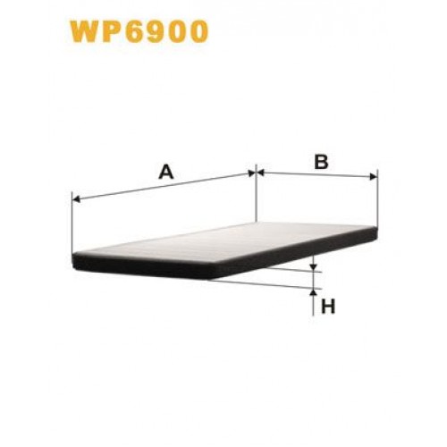 Φίλτρο αέρα εσωτερικού χώρου BMW 5 Series 1981 - 1987 ( E28 ) WIX FILTERS WP6900