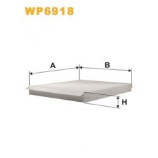 Φίλτρο αέρα εσωτερικού χώρου OPEL ASTRA 1998 - 2004 ( G ) WIX FILTERS WP6918