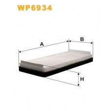 Φίλτρο αέρα εσωτερικού χώρου MERCEDES E CLASS 1996 - 1999 ( W210 ) WIX FILTERS WP6934