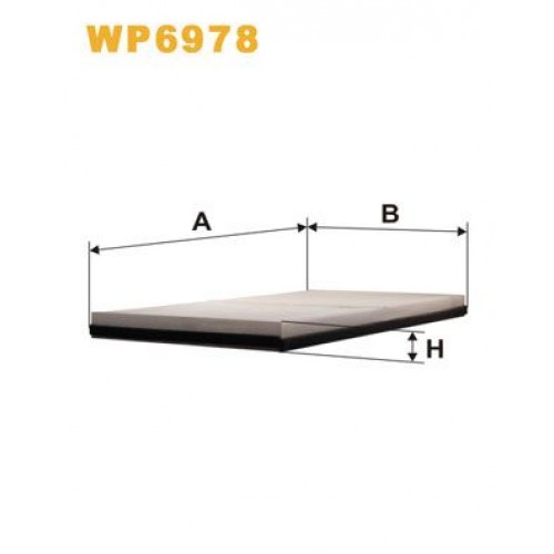 Φίλτρο αέρα εσωτερικού χώρου MERCEDES VITO 1996 - 2003 ( W638 ) WIX FILTERS WP6978