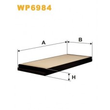 Φίλτρο αέρα εσωτερικού χώρου MERCEDES SPRINTER 1995 - 2000 ( 901 ) ( 902 ) ( 903 ) WIX FILTERS WP6984