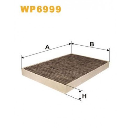 Φίλτρο αέρα εσωτερικού χώρου AUDI A4 2005 - 2008 ( 8E )( 8H ) WIX FILTERS WP6999 Φίλτρο αέρα εσωτερικού χώρου AUDI A4 2005 - 2008 ( 8E )( 8H ) WIX FILTERS WP6999