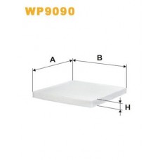 Φίλτρο αέρα εσωτερικού χώρου VOLVO S40 1995 - 2000 ( VS ) WIX FILTERS WP9090