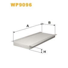 Φίλτρο αέρα εσωτερικού χώρου FORD TRANSIT 1991 - 1994 ( EA_ / E_ _ ) WIX FILTERS WP9096