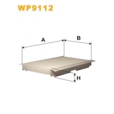Φίλτρο αέρα εσωτερικού χώρου PEUGEOT 307 2001 - 2005 ( 3A ) ( 3C ) WIX FILTERS WP9112