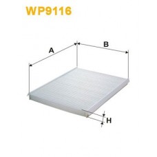 Φίλτρο αέρα εσωτερικού χώρου FIAT BRAVO 2007 - 2011 WIX FILTERS WP9116