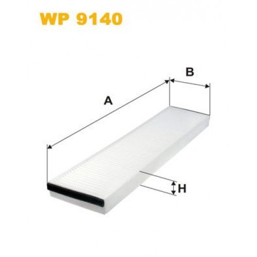 Φίλτρο αέρα εσωτερικού χώρου MINI COOPER 2002 - 2004 WIX FILTERS WP9140