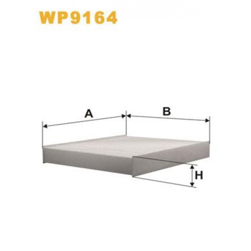 Φίλτρο αέρα εσωτερικού χώρου FORD MONDEO 2007 - 2011 ( Mk4a ) WIX FILTERS WP9164 Φίλτρο αέρα εσωτερικού χώρου FORD MONDEO 2007 - 2011 ( Mk4a ) WIX FILTERS WP9164