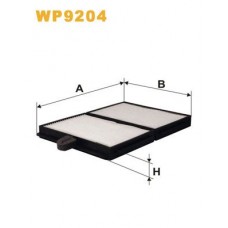 Φίλτρο αέρα εσωτερικού χώρου TOYOTA CARINA 1992 - 1995 E ( T190 ) WIX FILTERS WP9204