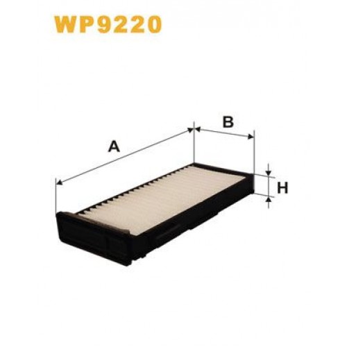 Φίλτρο αέρα εσωτερικού χώρου MITSUBISHI LANCER 1992 - 1995 ( CB ) WIX FILTERS WP9220 Φίλτρο αέρα εσωτερικού χώρου MITSUBISHI LANCER 1992 - 1995 ( CB ) WIX FILTERS WP9220