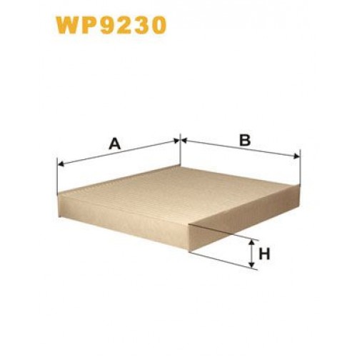 Φίλτρο αέρα εσωτερικού χώρου BMW 3 Series 1988 - 1993 ( E30 F/L ) WIX FILTERS WP9230