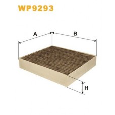 Φίλτρο αέρα εσωτερικού χώρου MITSUBISHI COLT 2005 - 2008 ( CZ ) WIX FILTERS WP9293