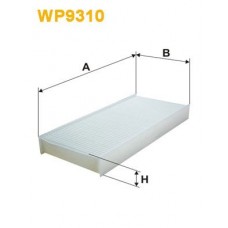 Φίλτρο αέρα εσωτερικού χώρου PEUGEOT EXPERT Tepee 2007 - 2013 WIX FILTERS WP9310