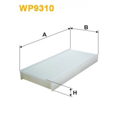 Φίλτρο αέρα εσωτερικού χώρου PEUGEOT EXPERT Tepee 2007 - 2013 WIX FILTERS WP9310 Φίλτρο αέρα εσωτερικού χώρου PEUGEOT EXPERT Tepee 2007 - 2013 WIX FILTERS WP9310