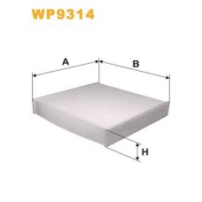 Φίλτρο αέρα εσωτερικού χώρου SUZUKI SWIFT 2006 - 2008 ( RS ) WIX FILTERS WP9314