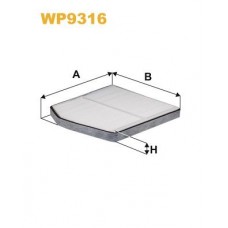 Φίλτρο αέρα εσωτερικού χώρου VOLVO S60 2005 - 2009 WIX FILTERS 0