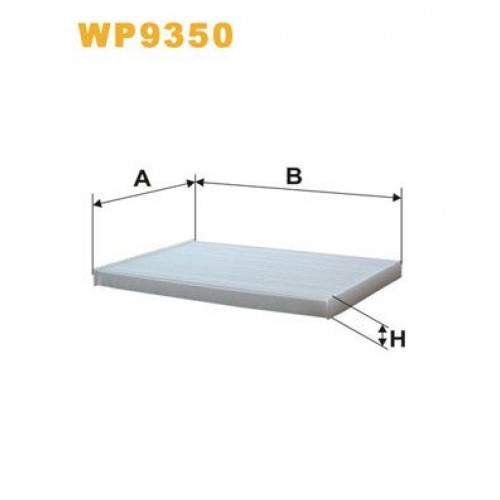 Φίλτρο αέρα εσωτερικού χώρου NISSAN QASHQAI 2007 - 2010 ( J10 )( JJ10 ) WIX FILTERS WP9350 Φίλτρο αέρα εσωτερικού χώρου NISSAN QASHQAI 2007 - 2010 ( J10 )( JJ10 ) WIX FILTERS WP9350