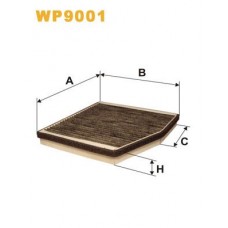 Φίλτρο αέρα εσωτερικού χώρου WIX FILTERS WP9001