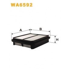 Φίλτρο αέρα SUZUKI VITARA 1989 - 1993 WIX FILTERS WA6592