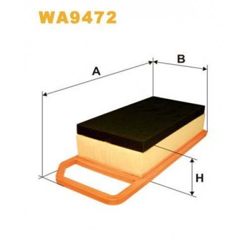 Φίλτρο αέρα PEUGEOT 407 2004 - 2008 ( 6D_ ) WIX FILTERS WA9472