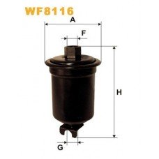 Φίλτρο καυσίμων TOYOTA STARLET 1990 - 1995 ( EP80/2 ) WIX FILTERS WF8116