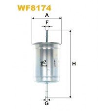 Φίλτρο καυσίμων VOLVO S40 1995 - 2000 ( VS ) WIX FILTERS WF8174