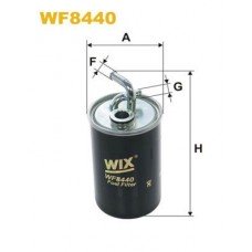 Φίλτρο καυσίμων JEEP COMPASS 2007 - 2012 ( MK49 ) WIX FILTERS WF8440