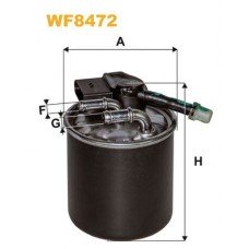 Φίλτρο καυσίμων MERCEDES C CLASS 2007 - 2011 ( W204 ) WIX FILTERS 0