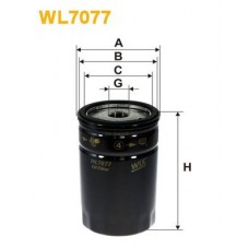 Φίλτρο λαδιού MAZDA 2 2003 - 2005 ( DY ) WIX FILTERS WL7077