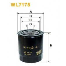 Φίλτρο λαδιού TOYOTA AVENSIS 2000 - 2003 ( T220 ) WIX FILTERS WL7175