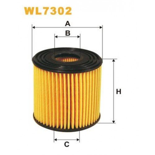 Φίλτρο λαδιού NISSAN ALMERA 2000 - 2002 ( N16 ) WIX FILTERS WL7302 Φίλτρο λαδιού NISSAN ALMERA 2000 - 2002 ( N16 ) WIX FILTERS WL7302
