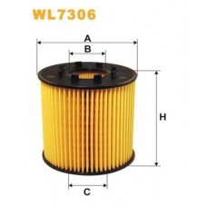 Φίλτρο λαδιού RENAULT LAGUNA 2001 - 2005 ( BG ) ( KG ) WIX FILTERS WL7306