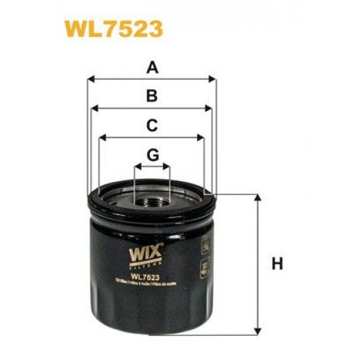 Φίλτρο λαδιού LANDROVER DEFENDER 1990 - 2006 ( LD ) WIX FILTERS 0