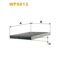 Φίλτρο αέρα εσωτερικού χώρου VW GOLF 1992 - 1998 ( Mk3 ) WIX FILTERS WP6813